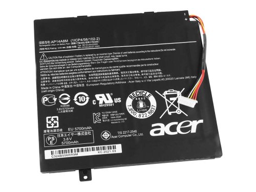 22Wh Oryginalny Bateria do Acer Iconia Tab 10 A3-A20-K5VQ A3-A20-K5TM