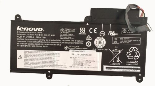 47Wh Bateria do Lenovo 45N1754 45N1755 45N1756 45N1757