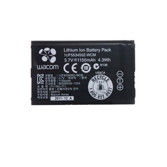 Oryginalny 1150mAh 4.3Wh Bateria Wacom ACK-40403 - Kliknij na obrazek aby go zamknąć