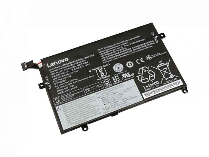 Oryginalny 3750mAh 45Wh Bateria Lenovo ThinkPad E470 20H1004SGE - Kliknij na obrazek aby go zamknąć