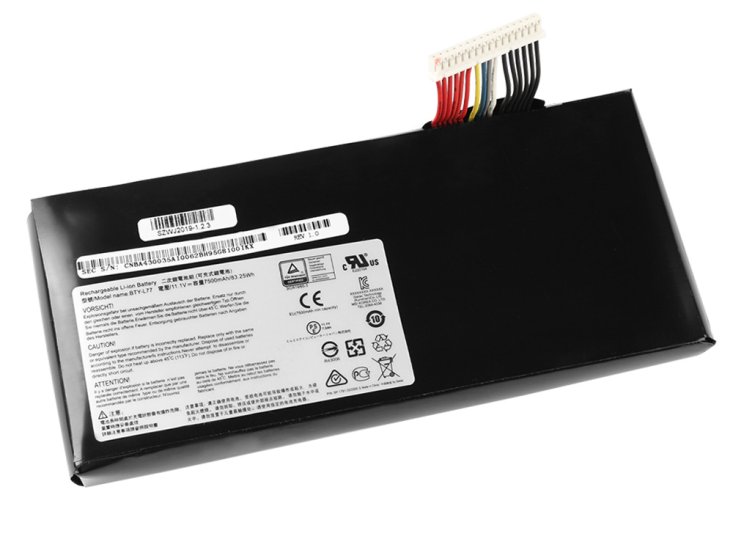 7500mAh Bateria Oryginalny do MSI GT72 2PE 028NE GT72 2PE-014US - Kliknij na obrazek aby go zamknąć