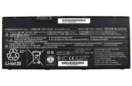 3490mAh 50Wh Fujitsu U7480MP580DE Bateria