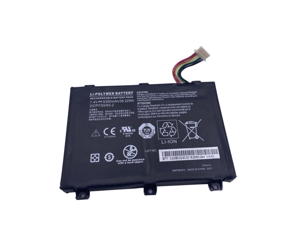 5300mAh 39.22Wh Bateria Tabletu Xplore XSlate D10 IX101B1 Series