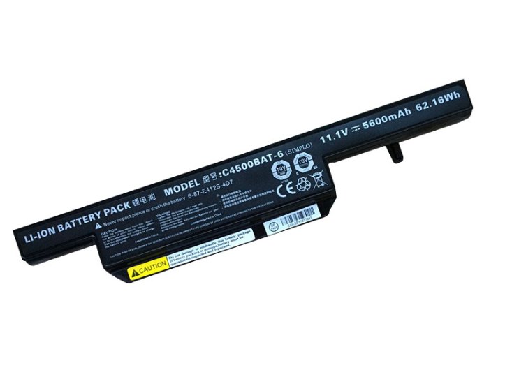 Oryginalny 5600mAh 62.16Wh Bateria Clevo 6-87-M660S-4P4 - Kliknij na obrazek aby go zamknąć