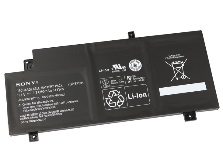 3650mAh Bateria do Sony Vaio SVF14A13CXS SVF14A14CXB SVF14A14CXP - Kliknij na obrazek aby go zamknąć