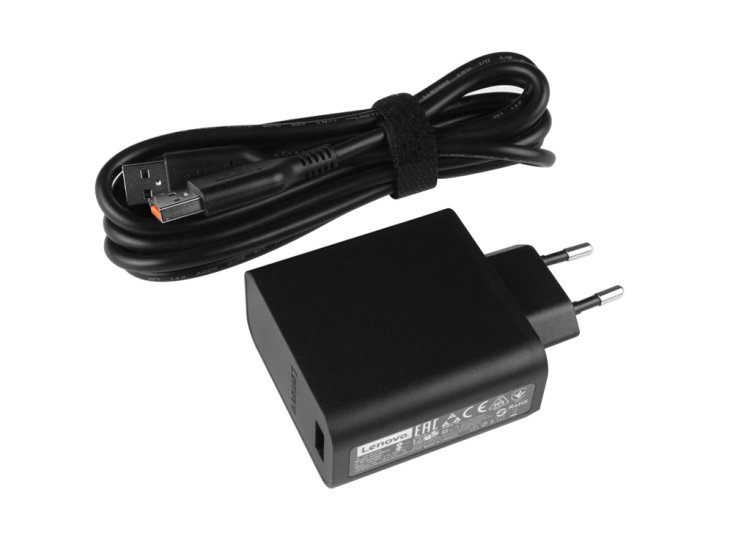 40W Zasilacz Ładowarka & Kabel d'USB Oryginalny do Lenovo 36200572 - Kliknij na obrazek aby go zamknąć