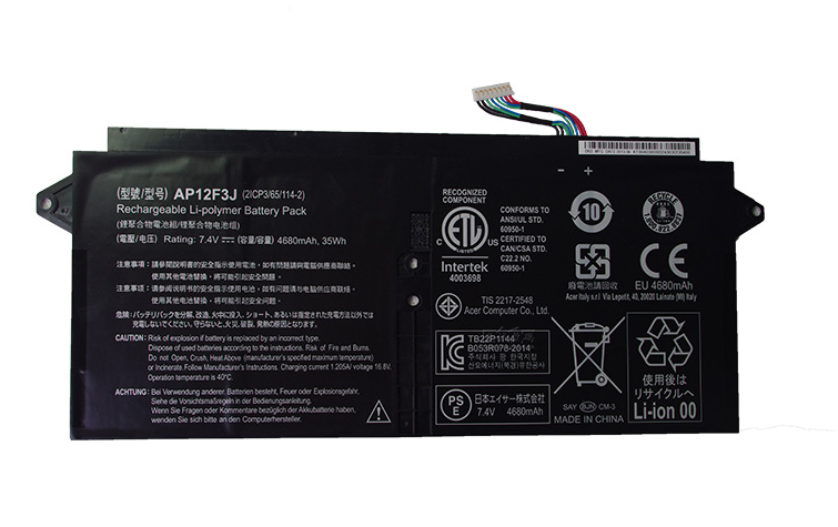 35Wh Bateria do Acer Aspire V