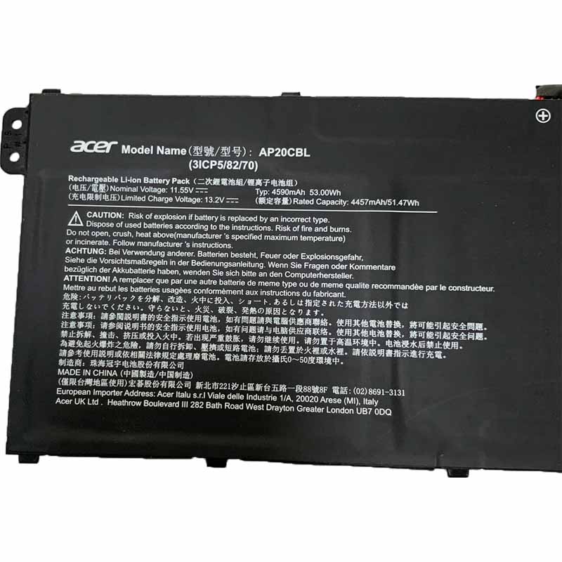 Oryginalny Bateria do Acer Aspire 5 A514-55-54JP 53Wh 4590mAh