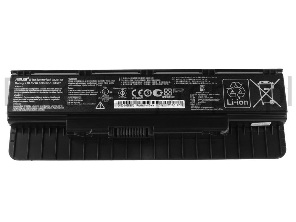 56Wh Bateria do Asus N751JM