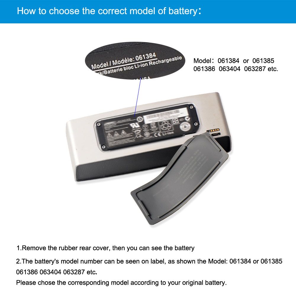 Oryginalny Bateria do Bose 088772 17Wh 2330mAh