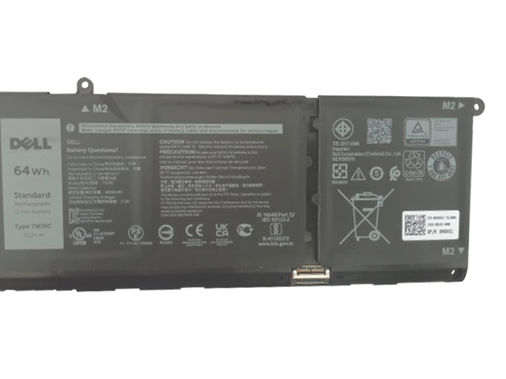 Oryginalny 4000mAh 64Wh Bateria Dell Inspiron 13 5330