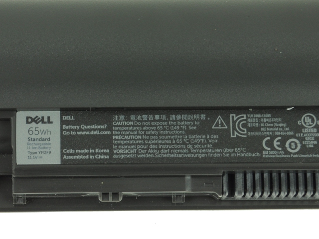 Oryginalny 5700mAh 65Wh Bateria Dell 5MTD8 7WV3V