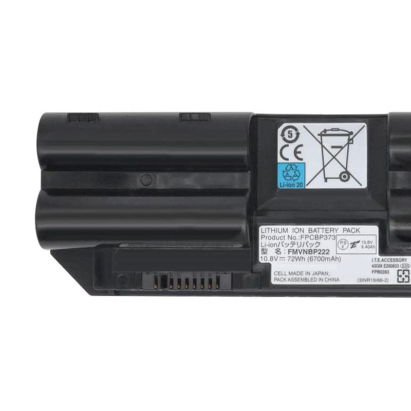 6700mAh 72Wh Fujitsu FPB083 Bateria