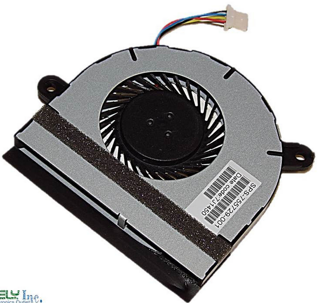 Ventilateur CPU Oryginalny do HP 755729-001 x360 310 G1 PC