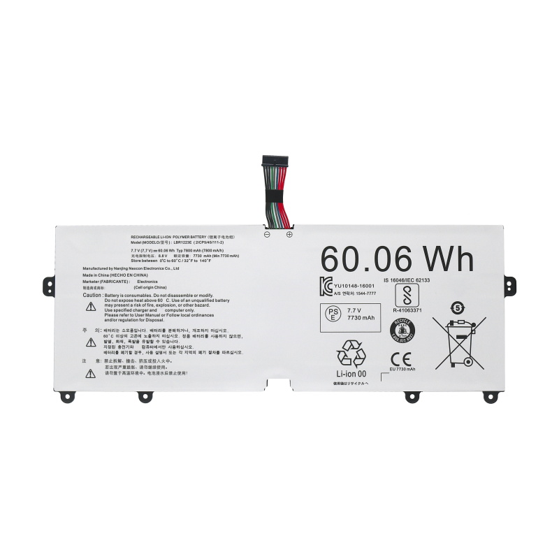 7800mAh 60.06Wh Bateria LG Gram 14Z970-G.AA75K