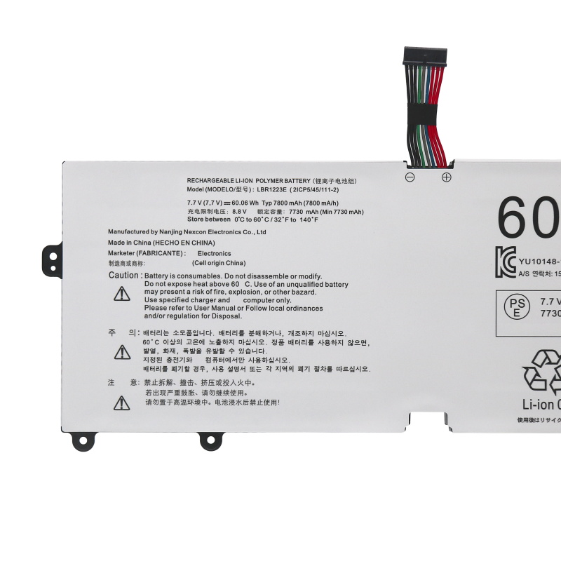 7800mAh 60.06Wh Bateria LG Gram 14Z970-G.AA75K