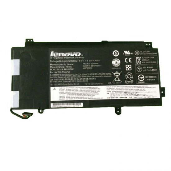 4080mAh Bateria do Lenovo 00HW009 SB10F46447 ThinkPad Yoga 15 - Kliknij na obrazek aby go zamknąć