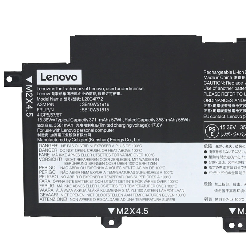 Oryginalny 3711mAh 57Wh Bateria Lenovo ThinkPad T14s Gen 2 20XF0043PB