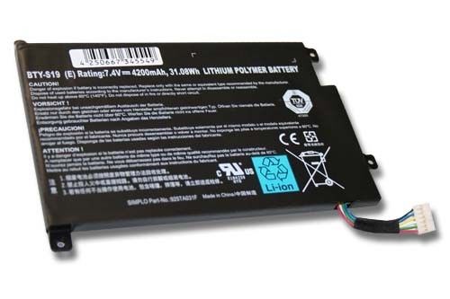 4200mAh Bateria do MSI 110W-050CA 110W-097