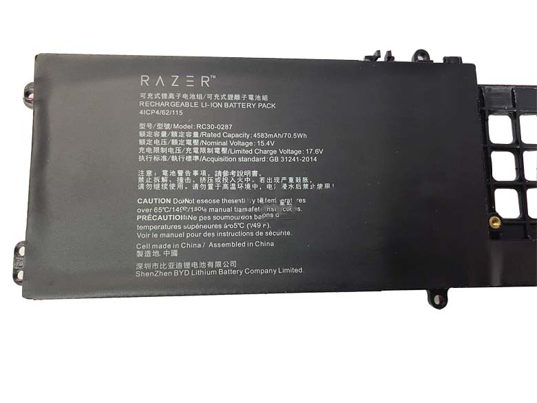 Oryginalny 4583mAh 70.5Wh Bateria Razer RZ09-0406BEC3-R3U1